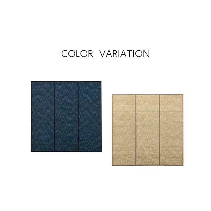 シンプルなデザインで年間使用しやすいバンブーラグ ルクス