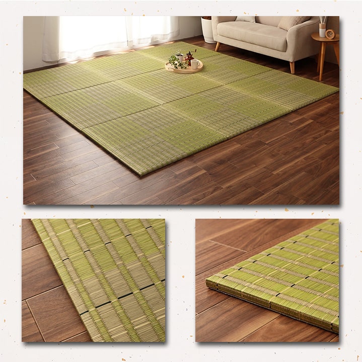 フローリングに置くだけ置き畳 なつかしい畳の香りと肌ざわり 清明