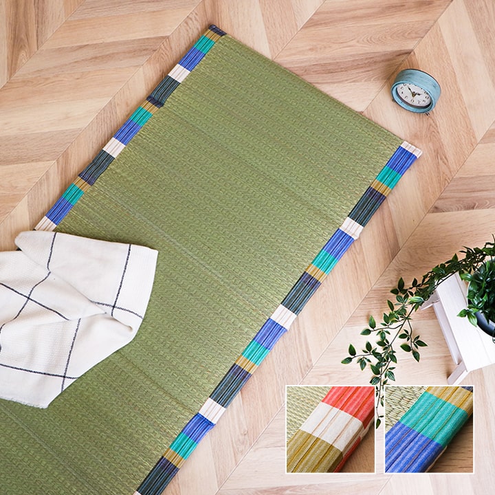 国産い草を使用した折り畳みマットレス