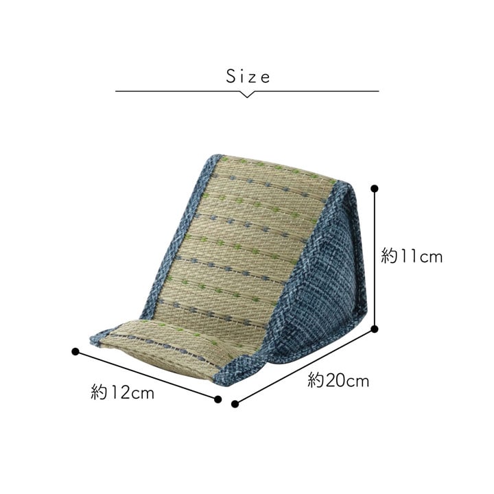 すっきりとしたドット柄のおしゃれなスマホスタンド