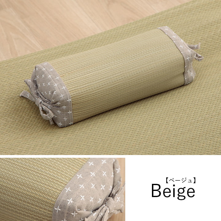 い草の角枕 詩織 約30×15cm