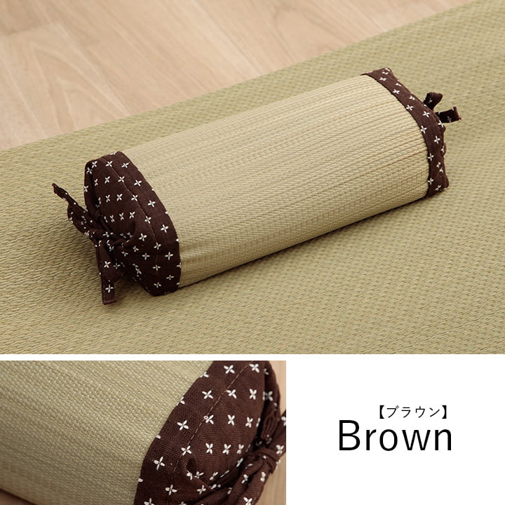 い草の角枕 詩織 約30×15cm