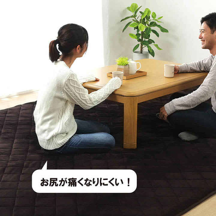 大きいサイズのラグ 超大判ラグ こたつ敷き布団 220×220cm~220×400cm
