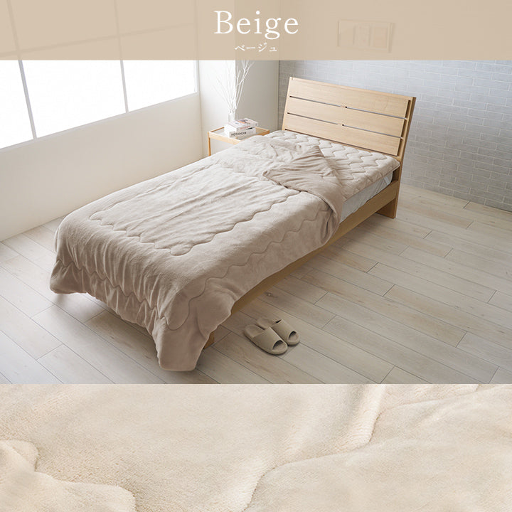 フランネル毛布 高目付の生地を使用したボリューム感のある