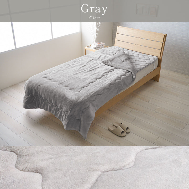 フランネル毛布 高目付の生地を使用したボリューム感のある