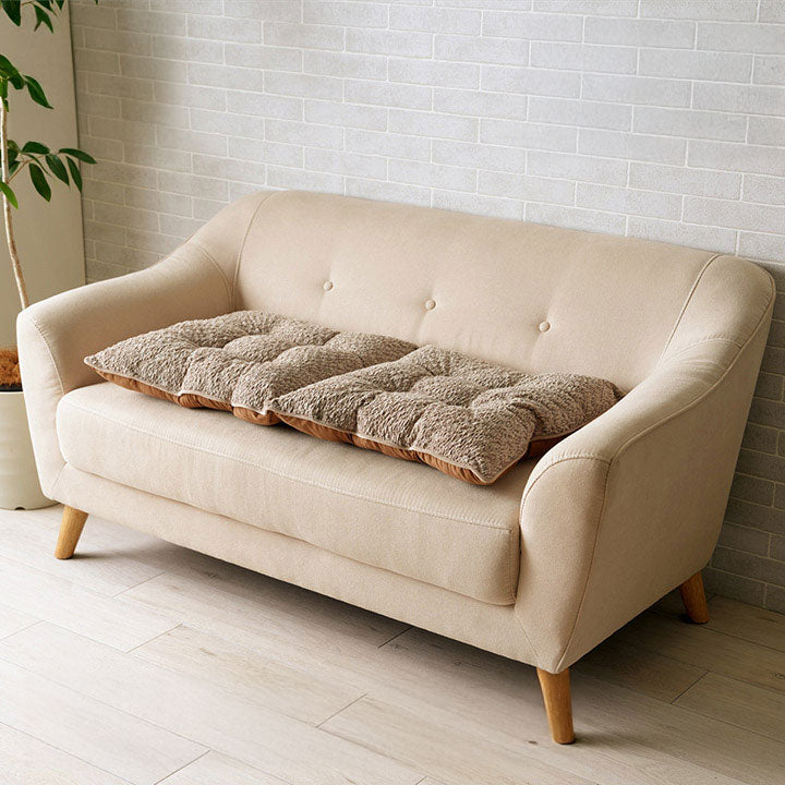 無地でベーシックな色味のソファ用フリーシートクッション