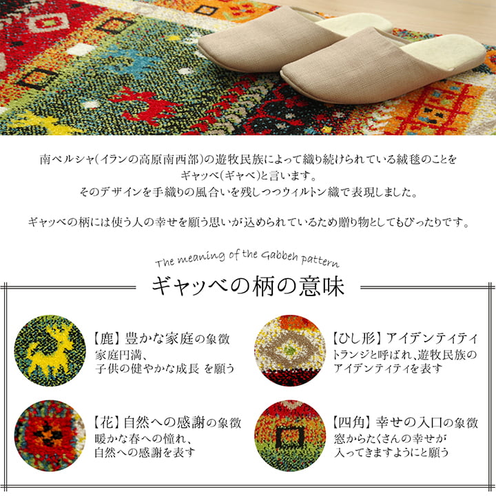 ウィルトン織りの玄関マット プラテリア