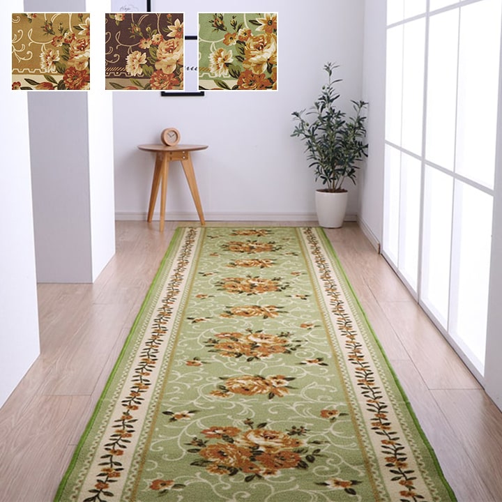 表地にはっ水加工を施したマット キッチンマット 廊下敷き