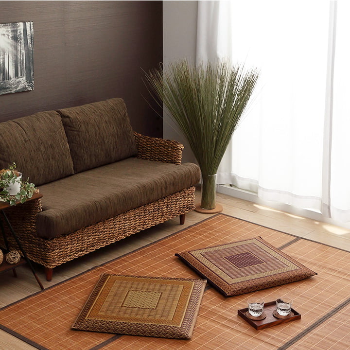 い草そのものをいかした消臭機能付きの観葉植物 畳のもと