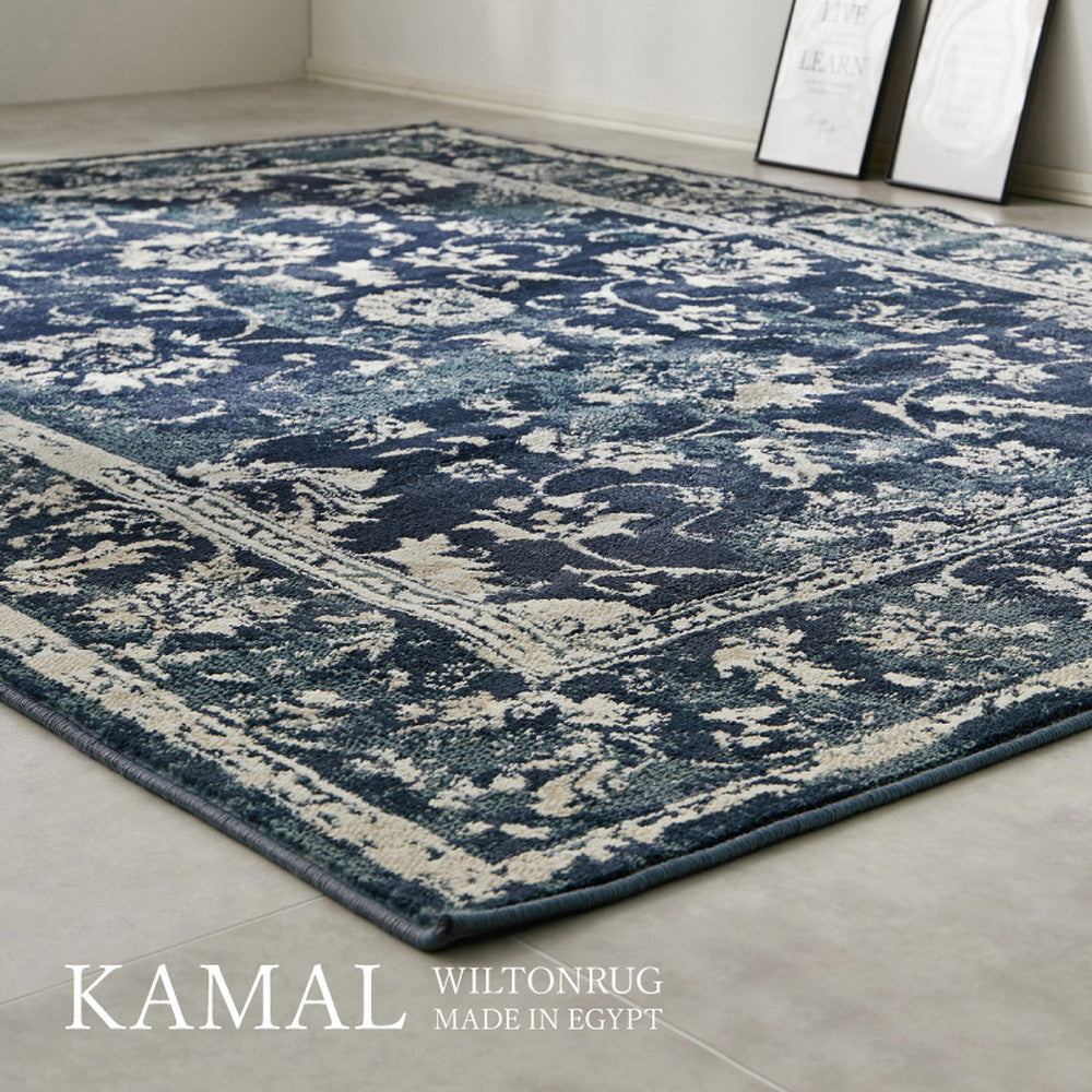 オリエンタル柄のエジプト製ウィルトンラグ カマル