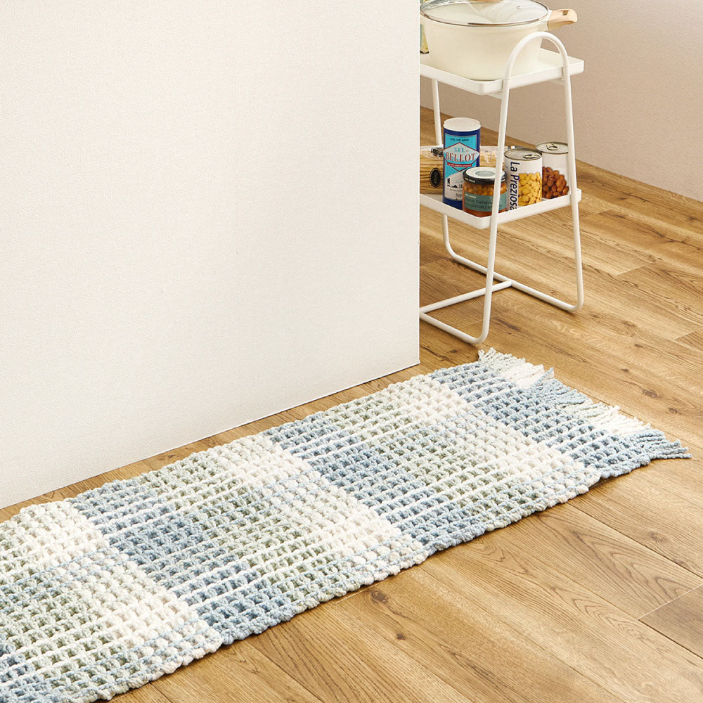 ぽこぽこタッチが可愛いワッフル風マット エルフ