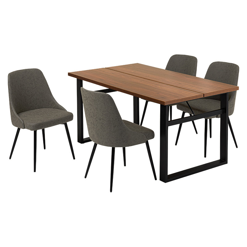 テーブルとチェアのカラーが選べるダイニング5点セット