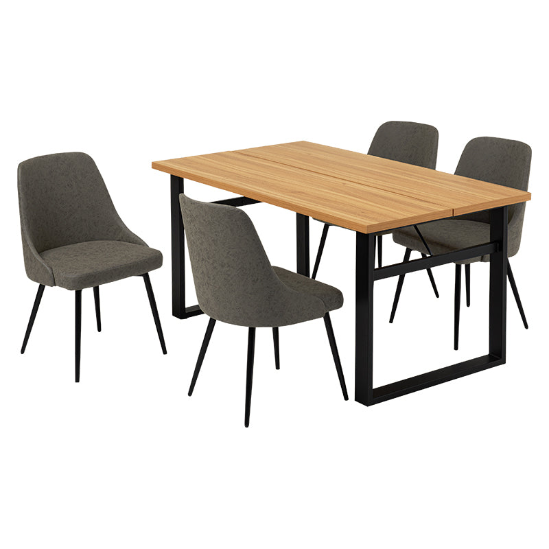 テーブルとチェアのカラーが選べるダイニング5点セット