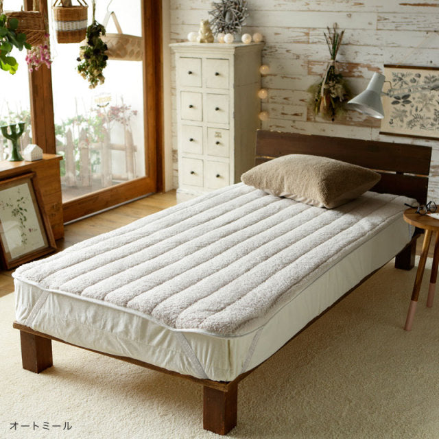 ふわモコ敷きパッド 暖かくてふわふわの触り心地が秋冬にぴったり【Fab the Home】