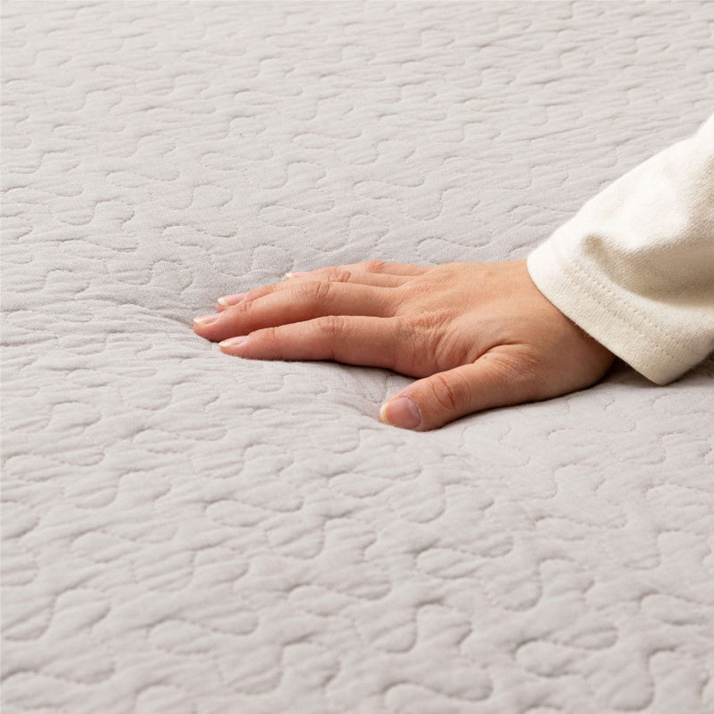 綿100%の円形マルチマット イブル 赤ちゃんの肌にもやさしくやわらかな肌ざわり