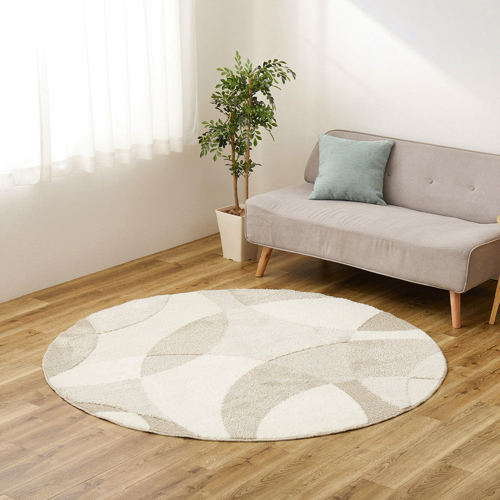 ウイルスや花粉を吸着して分解するラグ 国産タフトラグ ジャスト