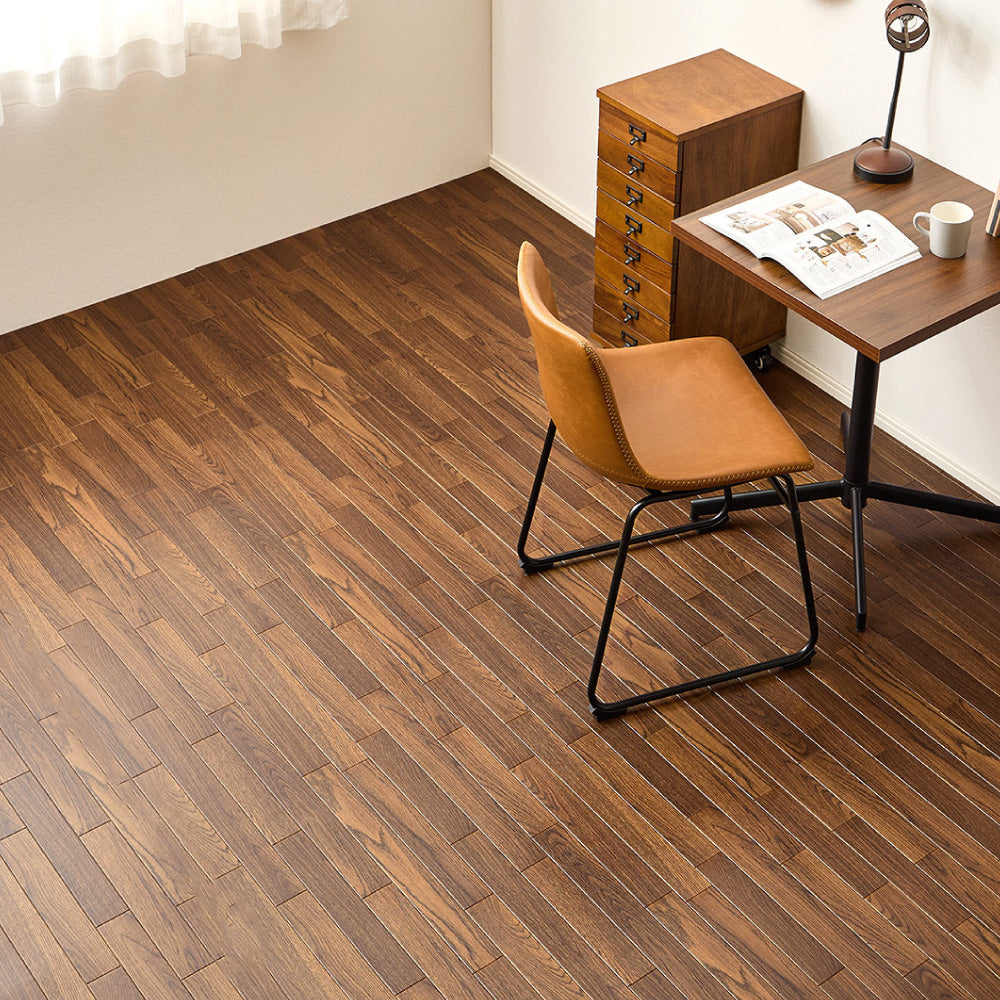 敷くだけで簡単に床の色を変えられるクッションフロアカーペット 4.5帖~8帖