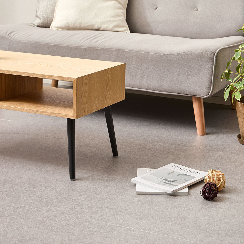 敷くだけで簡単に床の色を変えられるクッションフロアカーペット 4.5帖~8帖