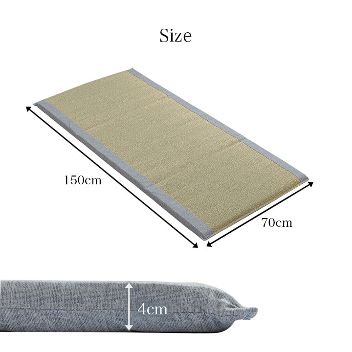 お昼寝に使えるい草マット 寝っころがたり、折り畳んで座ったり(ギフトラッピング対応)