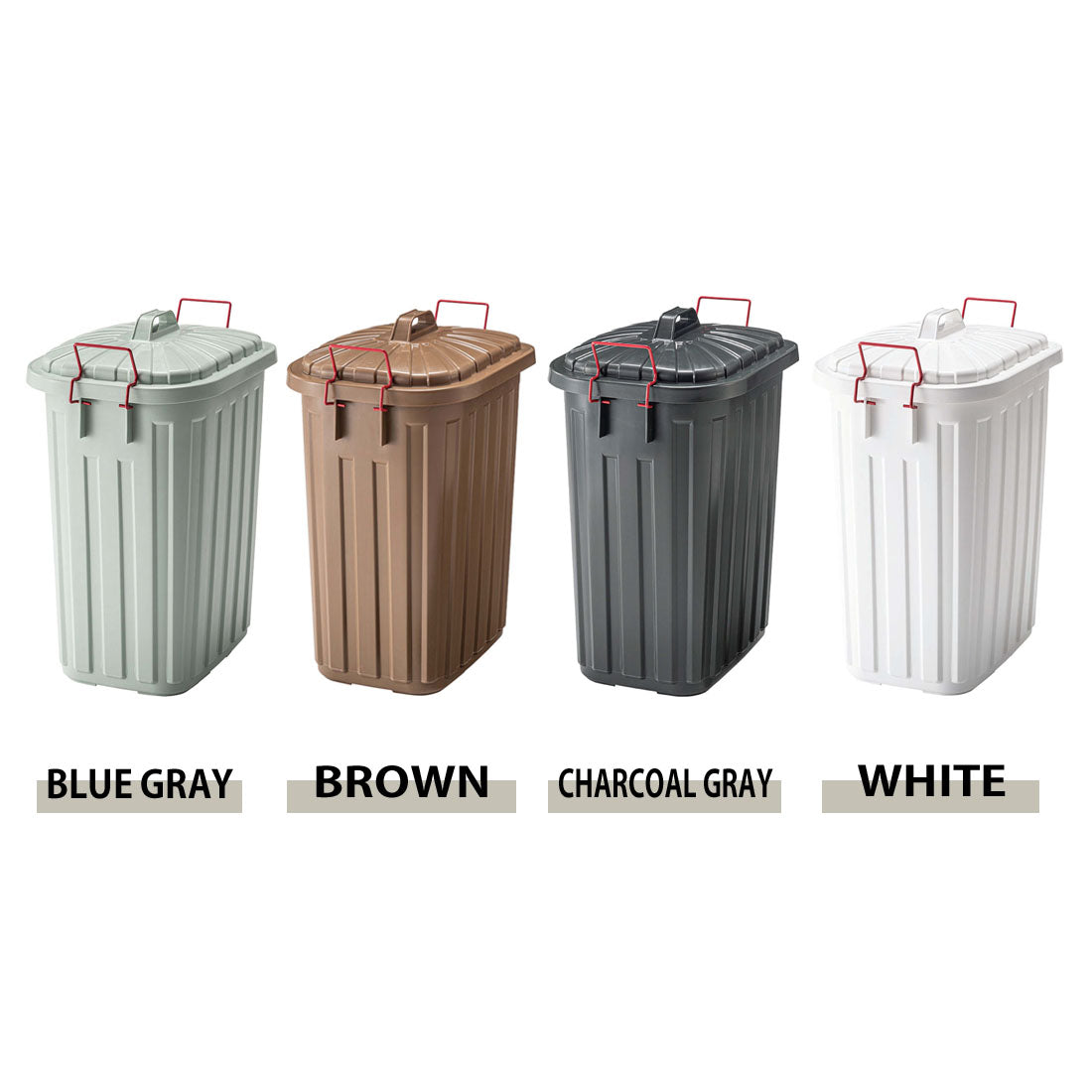 耐衝撃の丈夫でタフなゴミ箱タフカン60L 屋外使用可能