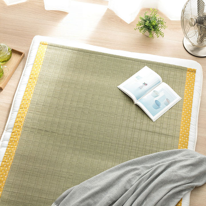 熊本県八代産の国産い草を使用したい草シーツ(寝ござ) 詩織 敷きパッド