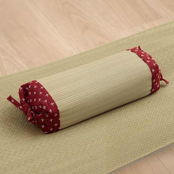 い草の角枕 詩織 約30×15cm
