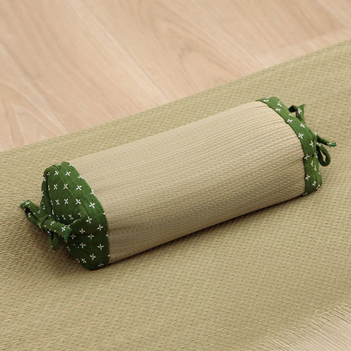 い草の角枕 詩織 約30×15cm