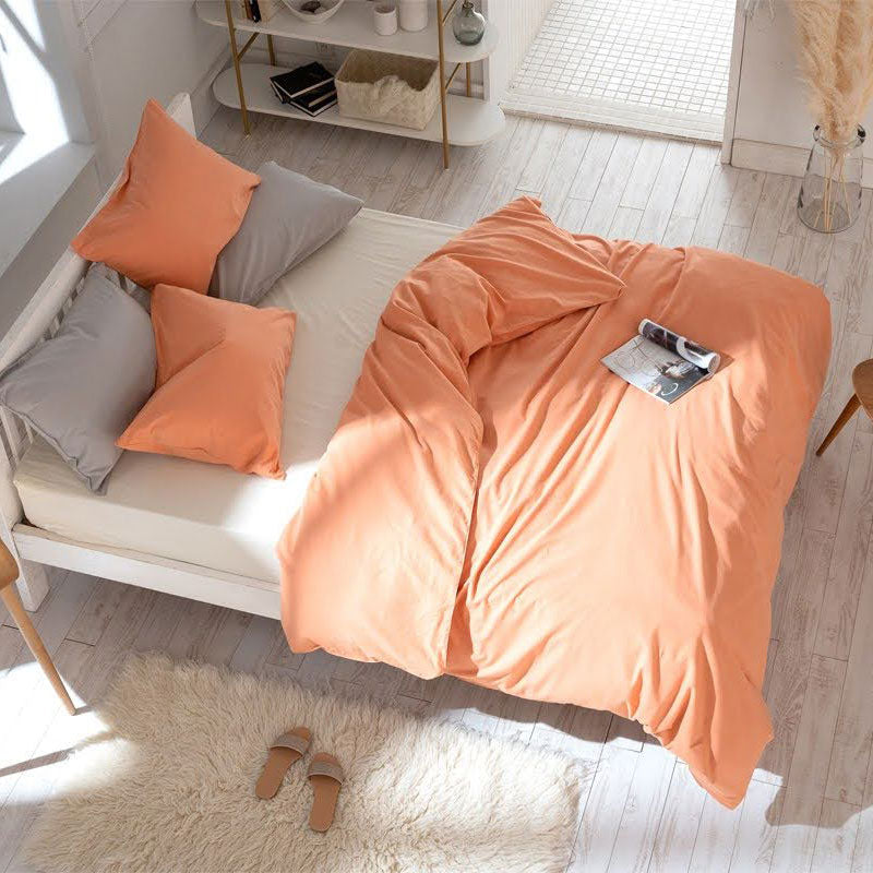 ふんわりなめらか掛け布団カバー コットンフランネル 天然繊維の心地よさ【Fab the Home】