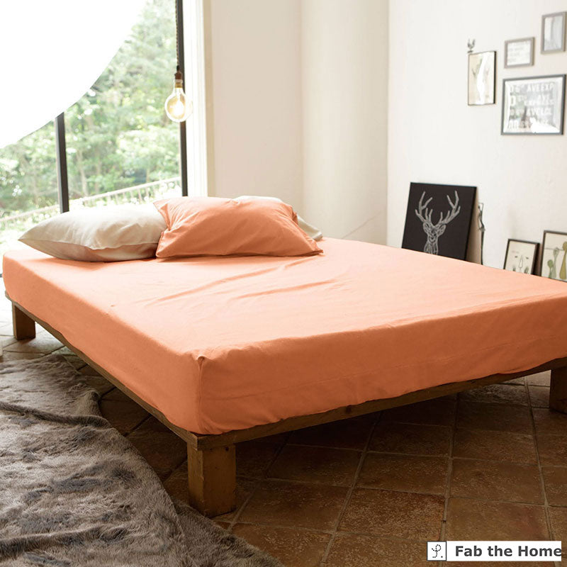 ふんわりなめらかボックスシーツ コットンフランネル 天然繊維の心地よさ【Fab the Home】