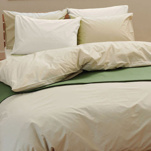 綿100%掛け布団カバー ソリッド なめらかで張りのある触り心地【Fab the Home】