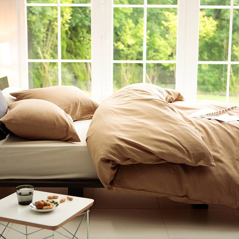 サラッとして快適なガーゼ掛け布団カバー ダブルガーゼ なめらかな風合いが心地よい【Fab the Home】