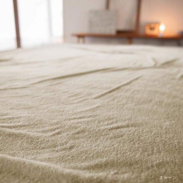 タオル素材のボックスシーツ エアリーパイル コットン100%の肌触り【Fab the Home】