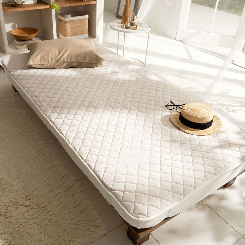 ふんわりなめらかニットの敷きパッド プレインニット ほどよいストレッチ性と肌触り【Fab the Home】