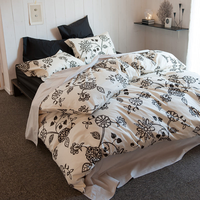 更紗のような東洋の繊細さを持つエイジア エイジア 掛け布団カバー コンフォーターカバー【Fab the Home】