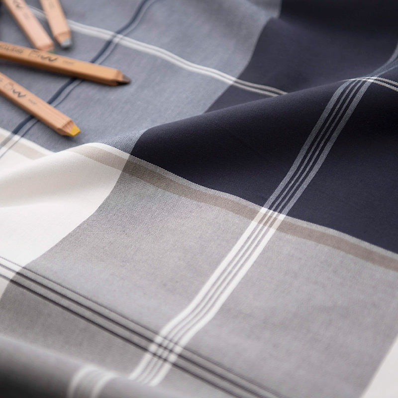 シックなブロックチェック アクロス コンフォーターカバー【Fab the Home】