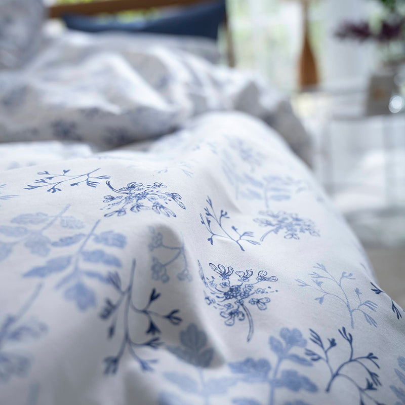 繊細なタッチのフラワープリント ハーベスト コンフォーターカバー【Fab the Home】