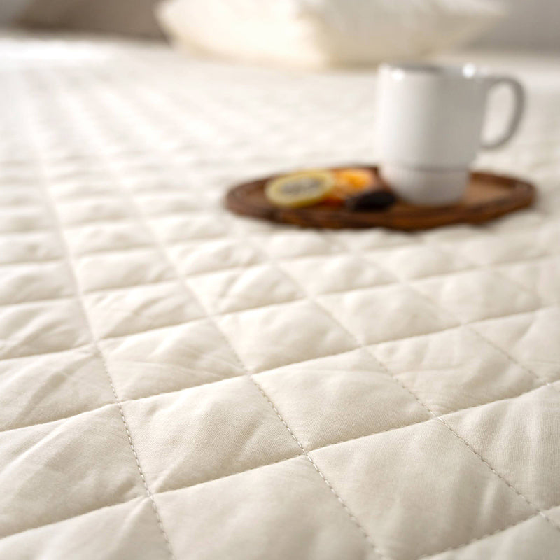 サラッとして快適なガーゼ敷きパッド ダブルガーゼ 敷きパッド ワイドキング【Fab the Home】