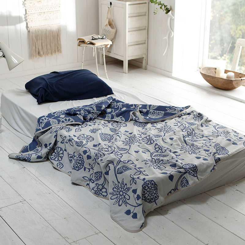 更紗のような東洋の繊細さを持つエイジア ガーゼケット【Fab the Home】