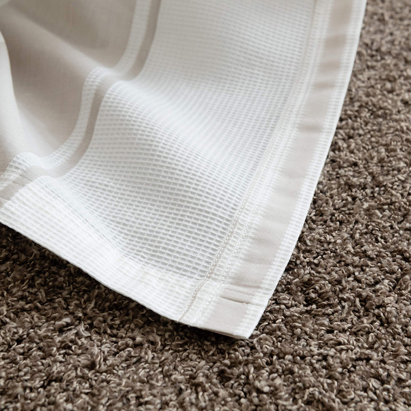 織りと色糸の組合せがシックなストライプ シックストライプ マルチカバー【Fab the Home】