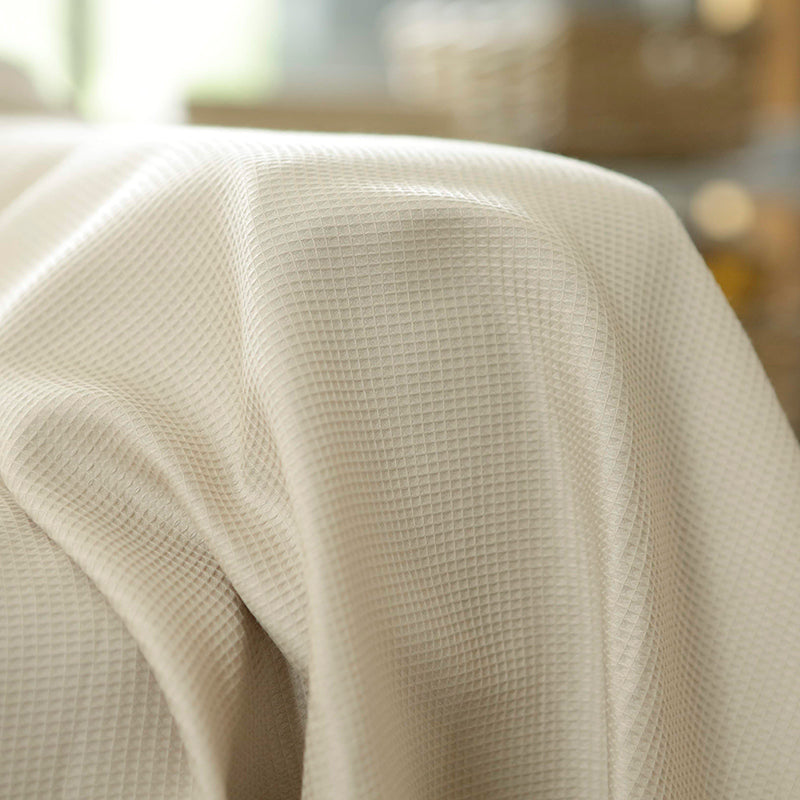 凹凸織りでデコボコ表面のハニカム マルチカバー 吸湿・発散性でサラサラ【Fab the Home】