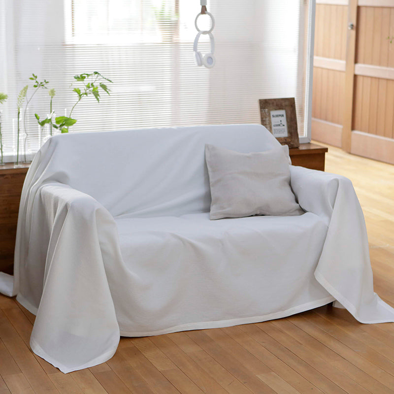 凹凸織りでデコボコ表面のハニカム マルチカバー 吸湿・発散性でサラサラ【Fab the Home】