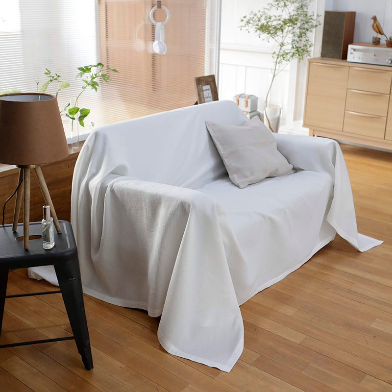 凹凸織りでデコボコ表面のハニカム マルチカバー 吸湿・発散性でサラサラ【Fab the Home】