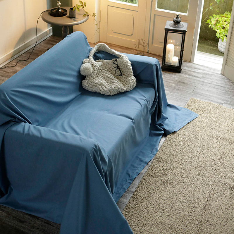 やさしいソフトなデニム ライトデニム マルチカバー【Fab the Home】