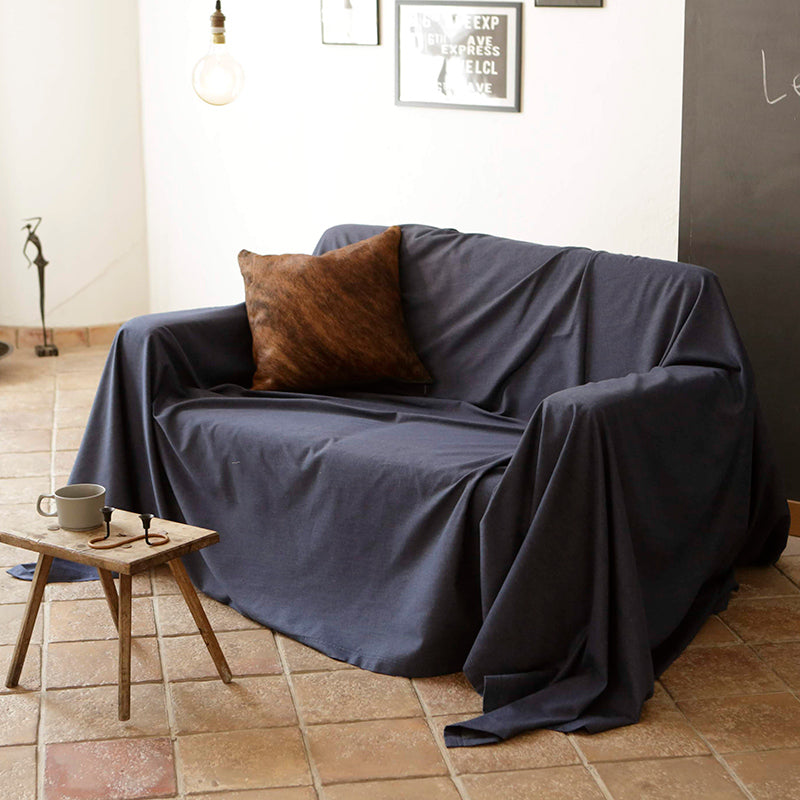 やさしいソフトなデニム ライトデニム マルチカバー【Fab the Home】