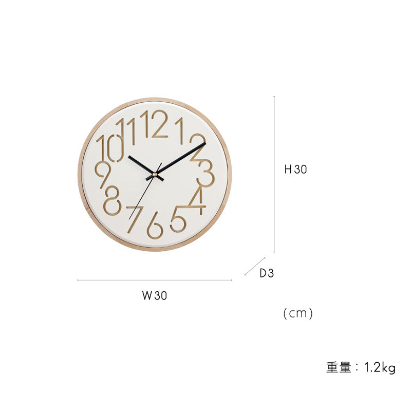 ウォールクロック Nokka - ノッカ 壁掛け時計