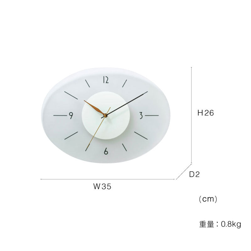 ウォールクロック Ikola - イコラ