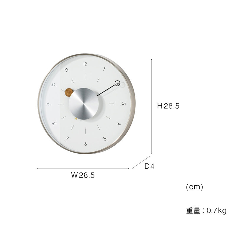 ウォールクロック Pianeta - ピアネータ 壁掛け時計