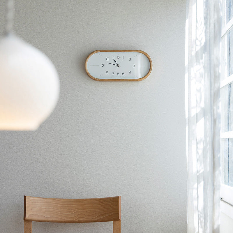 ウォールクロック Curva - クルヴァ 壁掛け時計