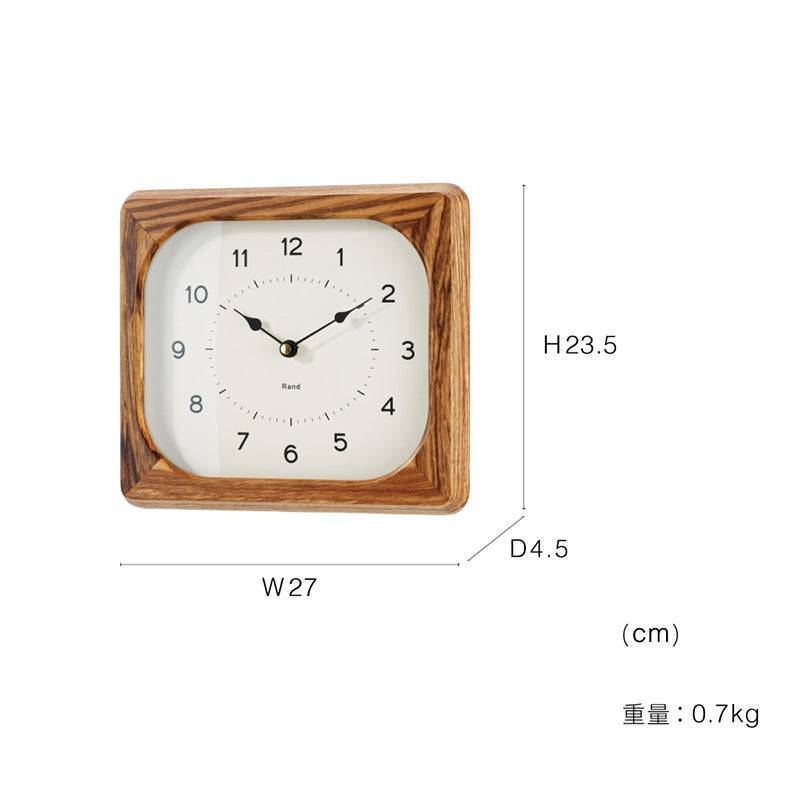 ウォールクロック Rand - ラント 壁掛け時計