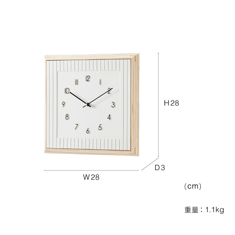 ウォールクロック Ecke - エッケ 壁掛け時計